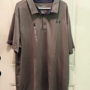 Under Armour Men's Charcoal Polo Shirt